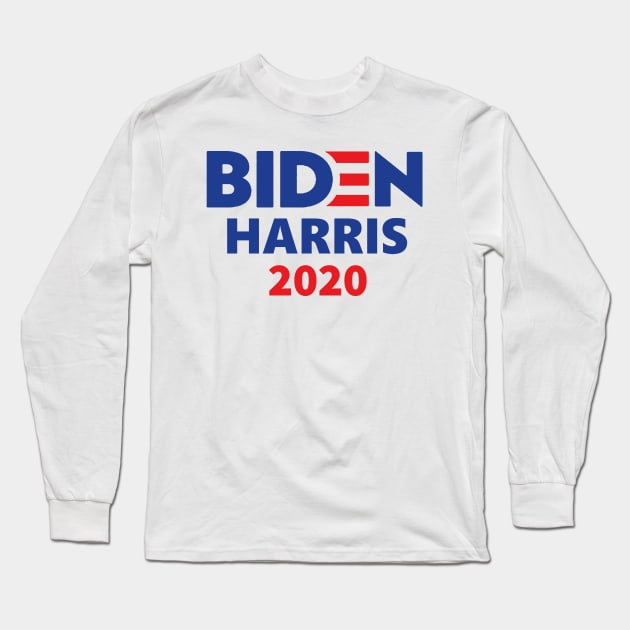 Biden Harris 2020 Long Sleeve T-Shirt by charlesturners